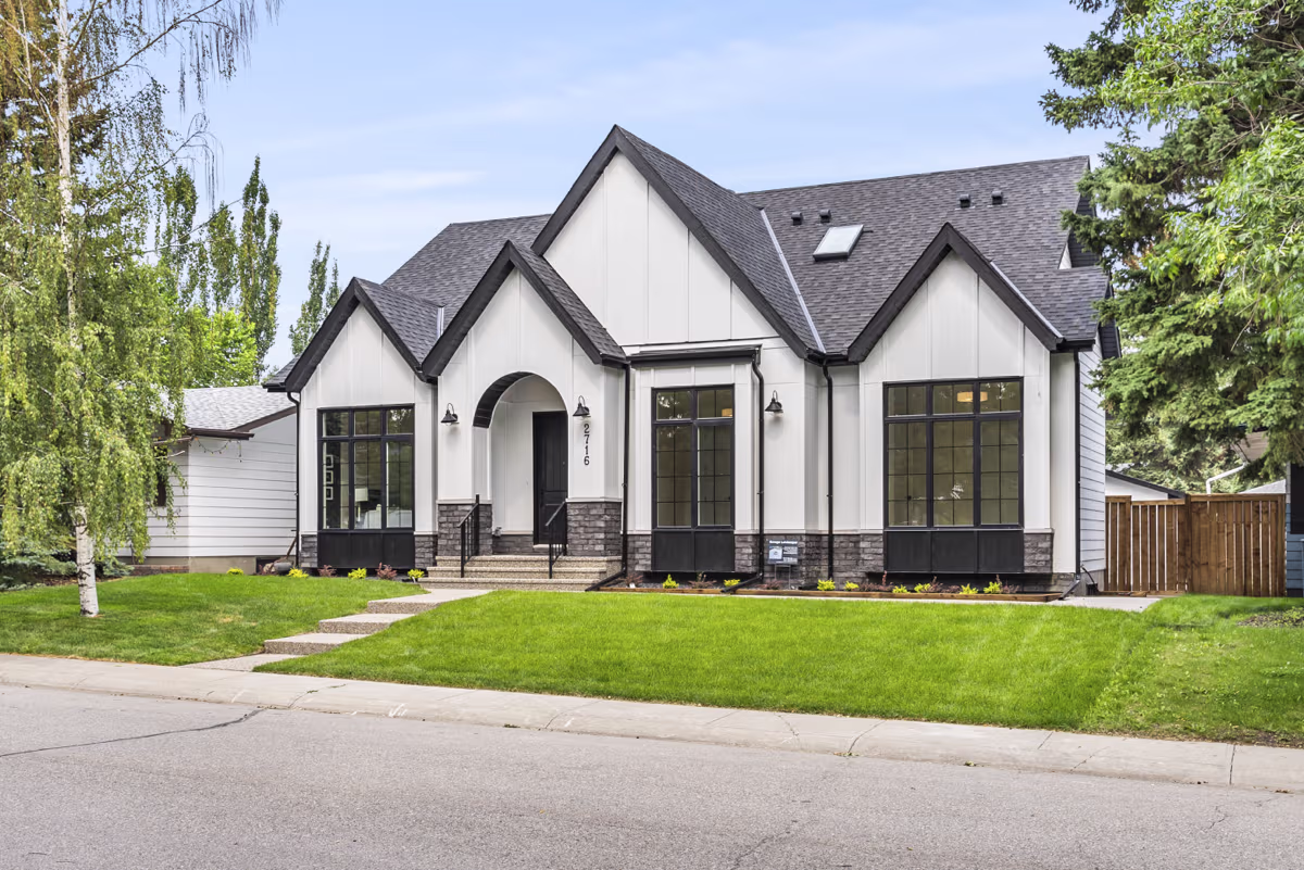 Landscaping & exteriors finished